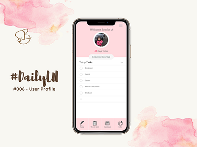 #DailyUI #006 - User Profile