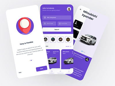 Eazyrent = travel easy with Eazyrent. androidapp androiddesign application carrent designapp eazyrent exploration figmadesign rentcar sewamobil uidesign userinterface uxdesign