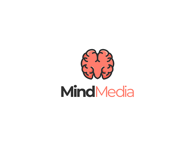 MindMedia logo concept brand branding design graphic graphic design illustration logo ui ux vector