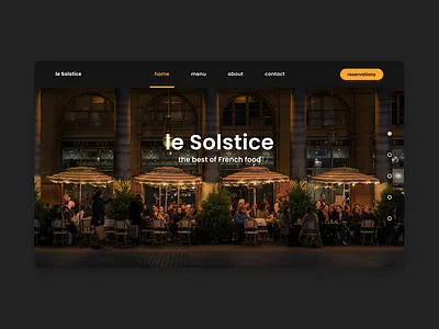 Daily UI #003: Landing Page branding dailyui dailyui challenge design figma landing page restaurant restaurant website ui ui challenge ux web design website design