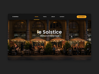 Daily UI #003: Landing Page branding dailyui dailyui challenge design figma landing page restaurant restaurant website ui ui challenge ux web design website design