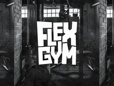 A bold and simple logo badge logo branding design fitness fitness logo graphic design gym gymlogo illustration logo logodesign minimal vector