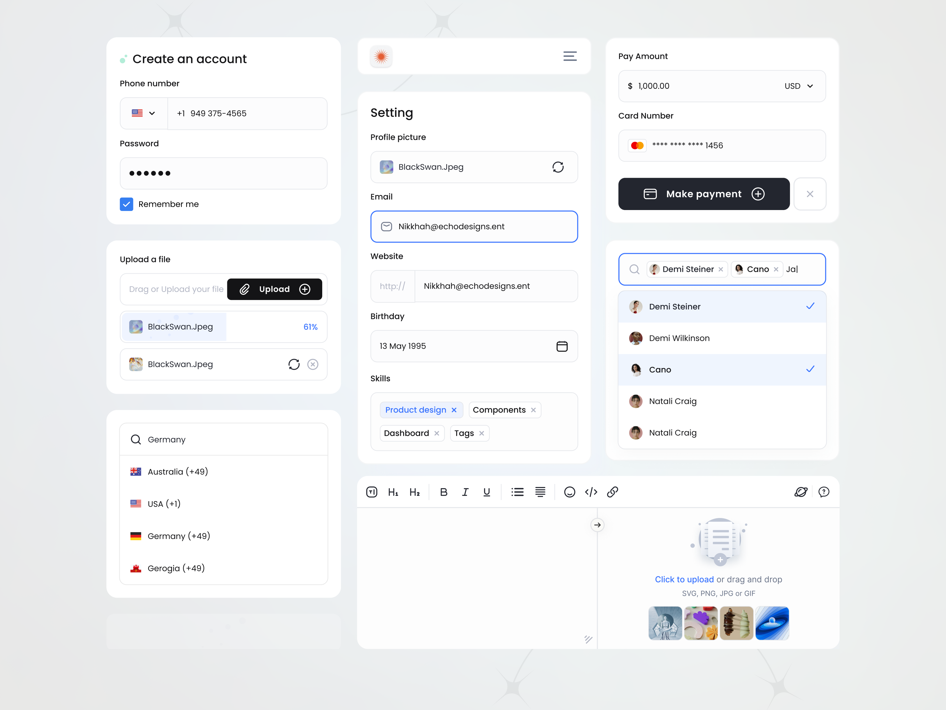 Mono field components airplay banking app binance component crypto app crypto wallet cryptocurrency app deposit design design system earings echo echo design financial app investment app light refer reward user interaction