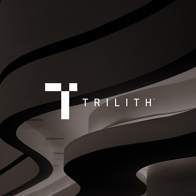 Trilith architecture branding construction corporation design graphic design logo minimalist modern