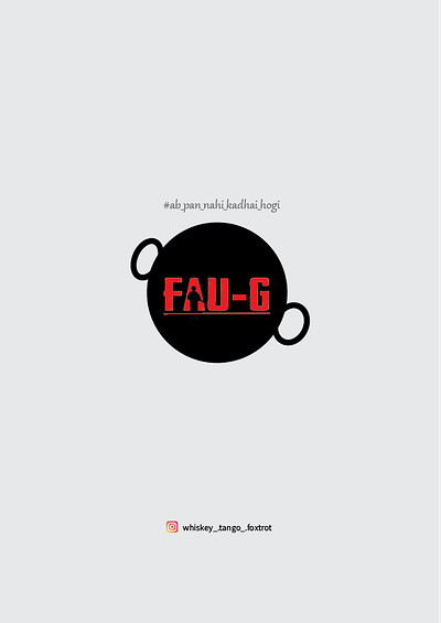 FAU-G design icon illustration logo ui vector web