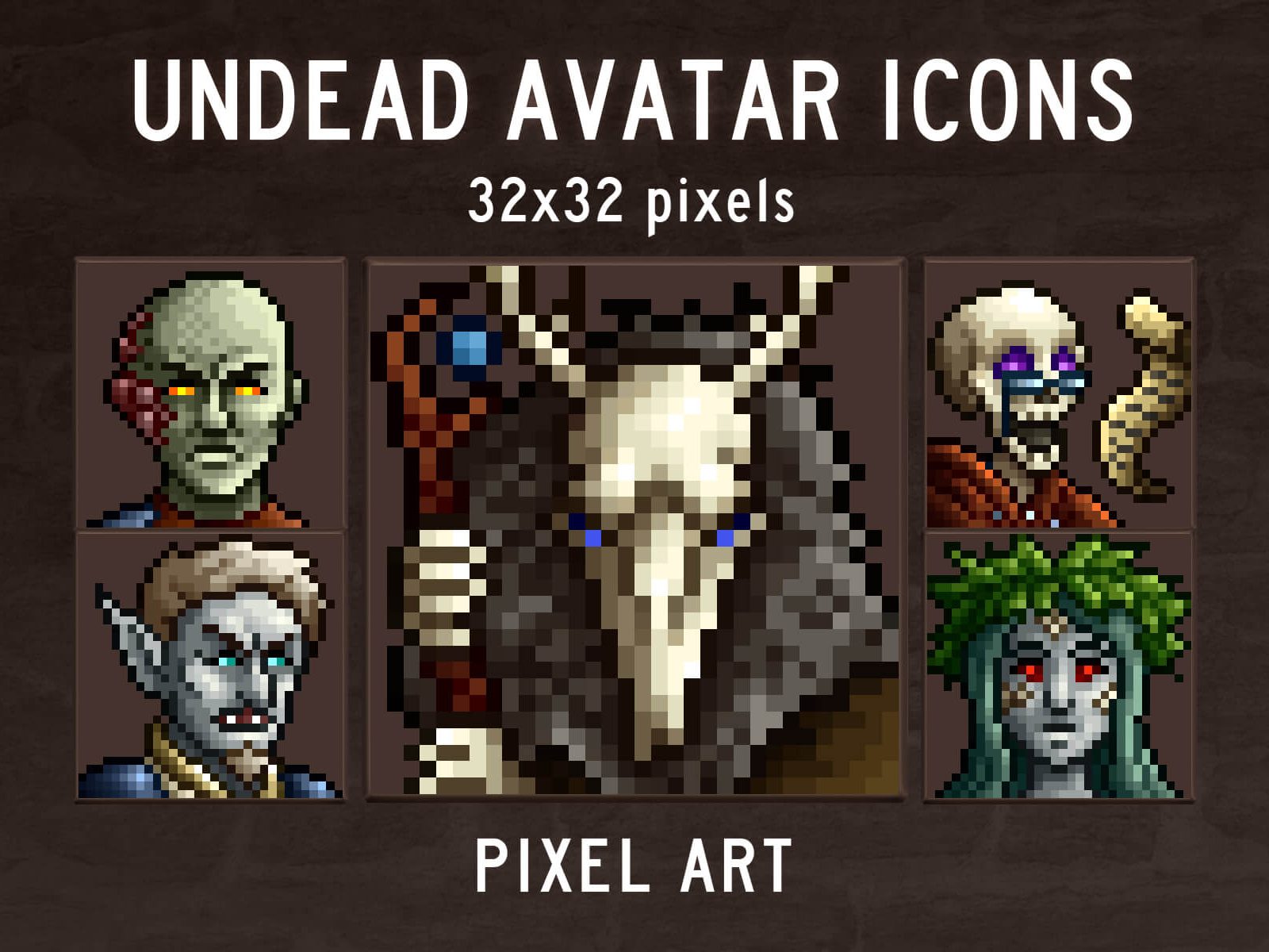 Create 16x16 or 32x32 pixel art character, item, icon, ui by Daviddelmundo