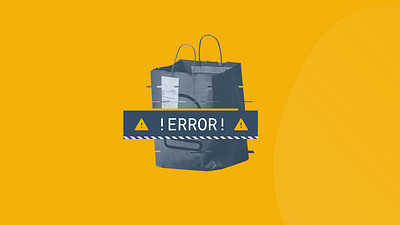 BeamBox illustration - Uber Eats errors blog burger content delivery illustration marketing takeaway