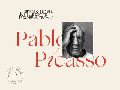 Frenchie art branding design logo minimalistic