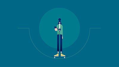 photog characters design illustration people retro style styletest vector