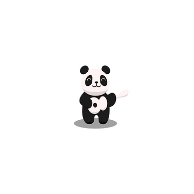 Panda 3d animation branding cartoon cartoonlogo graphic design illustration logo panda