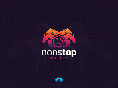 Non Stop Media Logo professional