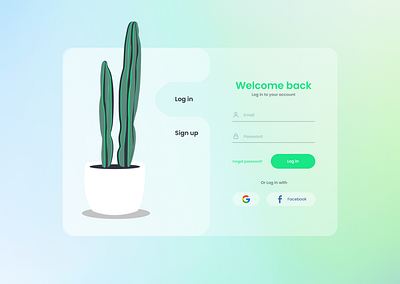 Welcome back — Login banner dailyui figma login ui web web design welcome back