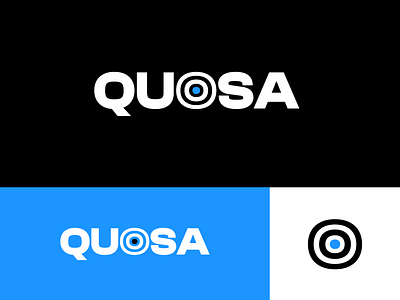 Quosa blakc blue brand brand indentity branding color color palete design dribbble dribbble best shot dribblbe dribbler graphic design illustrator logo typography vector white