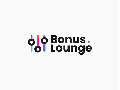 BonusLounge Logo adobe behance colorful logo dribbble logo design logo rainbow