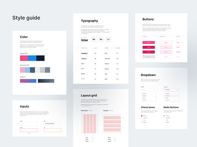 Style guide dsm inspiration library pattern library styleguide system