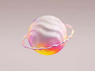 Abstract Organic Exploration 3d abstract ae aftereffects animation app c4d colourful design fluid illustration motion organic render ring sphere ui vivid motion web white