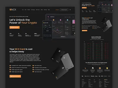NCX Brokers | Cryptocurrency Exchange Landing Page (Header) branding creative design credit card crypto crypto design cryptocurrency cryptocurrency web design cryptocurrency website design graphic design header design illustration landing page landing page design technology ui ui ui web design webpage website
