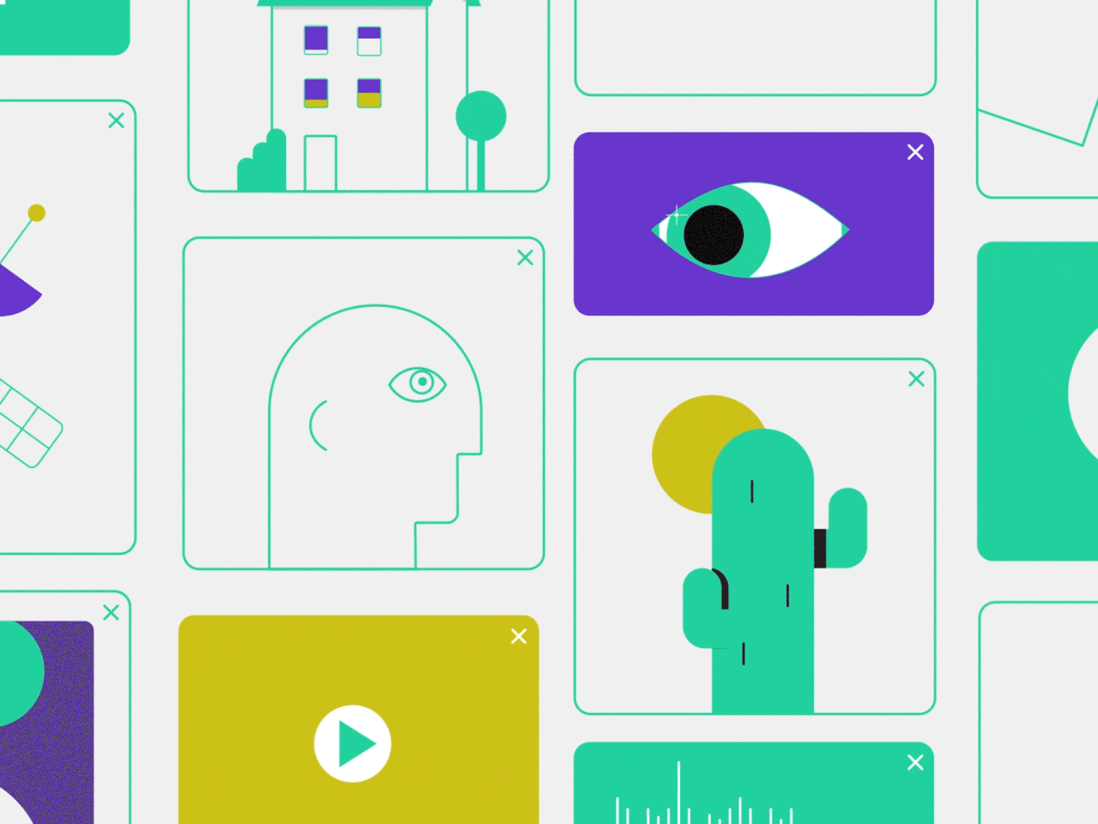 Superhuman vision #2 adobe animation design illustration illustrator vector