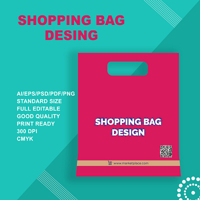 Shopping Bag Design for your Business bag bag design brand brand design branding business design cmyk design gift bag design graphic design print ready sharif shopping shopping bag shopping bag design