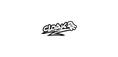 Cloak + Ghost Logo branding cloak design flat gaming geometric ghost icon logo minimal symbol white wrath