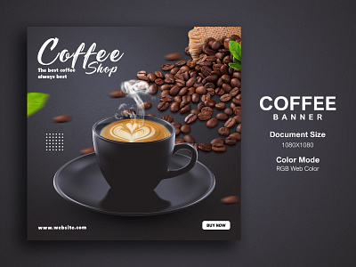 Coffee Banner Design Templates coffee banner flag design graphic design icon typography web