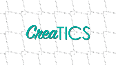 CreaTICS logo design illustrator logo
