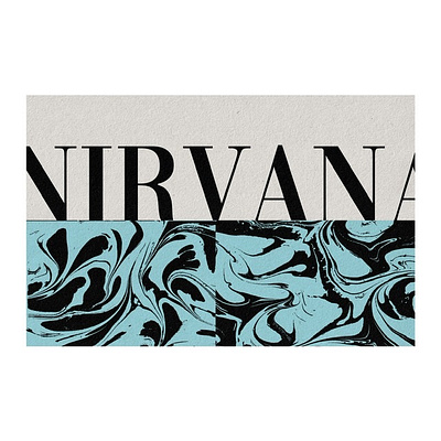 Nirvana poster bands design graphic design illustration illustrator music typography