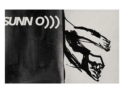 SUNN O))) poster bands design graphic design illustration illustrator music typography