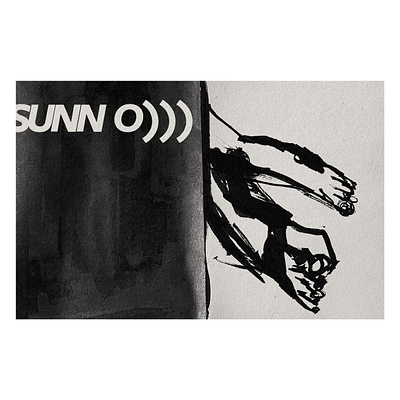 SUNN O))) poster bands design graphic design illustration illustrator music typography