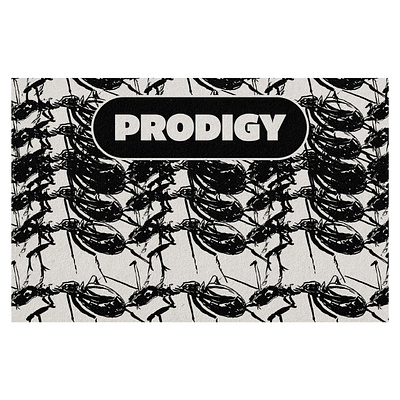 Prodigy poster bands branding design graphic design illustration illustrator music typography