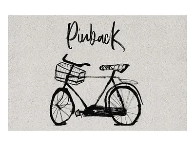 Pinback poster bands branding design graphic design illustration illustrator music typography