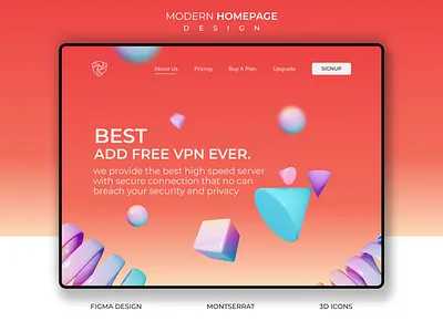 Homepage design with 3d Icons 3d 3d design 3d homepage 3d icon 3d illustration branding clean design clean homepage clean ui colorful concept design gradient homepage graphic design homepage design homepage with 3d icons illustration lstar graphics mockups modern homepage vpn homepage