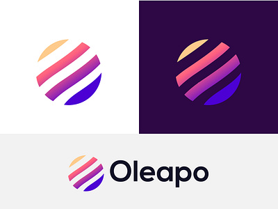 Oleapo logo brand identity branding business company design ecommerce ecommerch geometric illustration letter logo logo logo designer logo mark logotype modern logo o letter logo o logo o mark tech technology