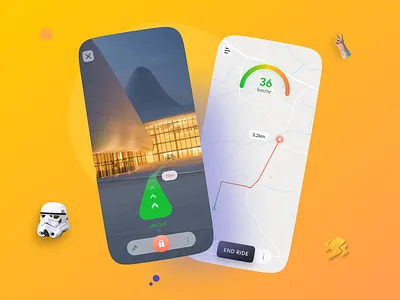 Bicycle Sharing - AR ar bangladesh business design ios service ui ux