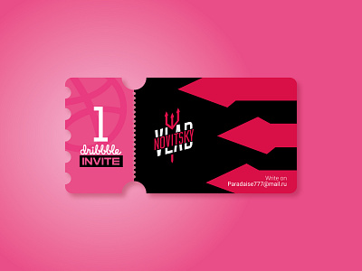 Dribbble invite branding dribbble inspiration dribbble invitation dribbble invite dribbbleinvite graphic design inspiration invite ticket