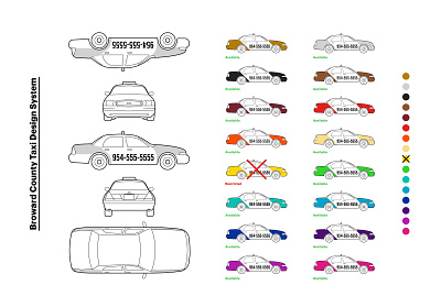 Taxi Design System design system government taxi transportation