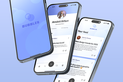 Bubbles | Interface design branding experience interface ui ux