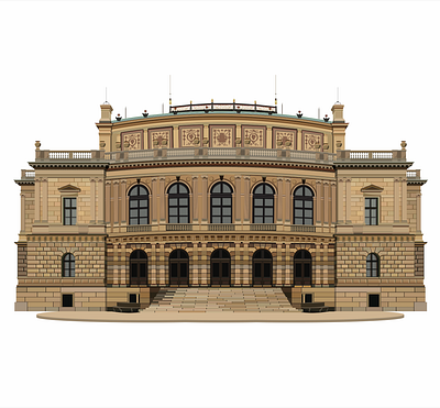 Foundations (Rudolfinum) design graphic design illustration