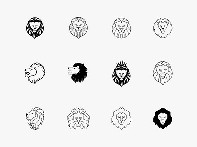 Courage Mill | Logo Icon Ideation branding creative design digital icon illustration lion logo vector