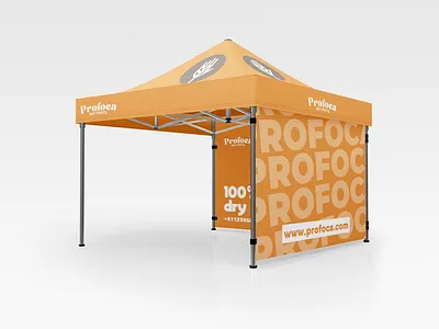 Profoca Dry Fruits Tent Design bakery branding branding design graphic design illustration logo packag typography vector