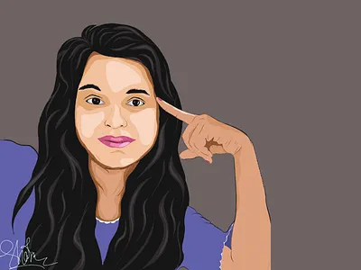 Vector Portrait 3 graphic design illustration portrait vector