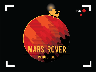 Mars Rover Productions - Logo branding design graphic design icon illustration logo