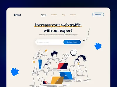SEO Landing Page Design admin app branding creative landing page dashboard dribbble illustration landing landing page minimal minimal landing page product design trendy typography ui web web app web design website website design