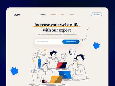 SEO Landing Page Design admin app branding creative landing page dashboard dribbble illustration landing landing page minimal minimal landing page product design trendy typography ui web web app web design website website design