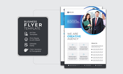 Latest Business Flyer template ads banner branding brochure business flyer business promotions corporate flyer flyer flyer design flyer design template flyer template graphic design school flyer