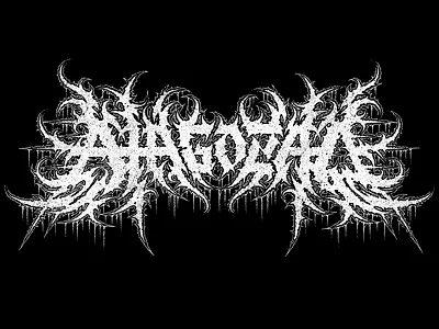 ATAGO ZAO metal logo black metal art black metal logo black metal logo design branding calligraphy death metal logo design illustration logo ui