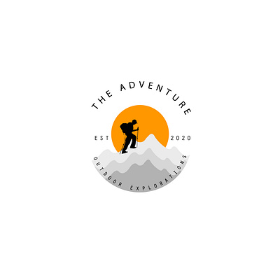 Adventure logo - day 8 branding design graphic design illustration logo typography