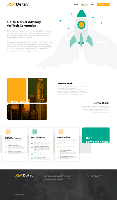 Service page business clean graphic design ui ux web