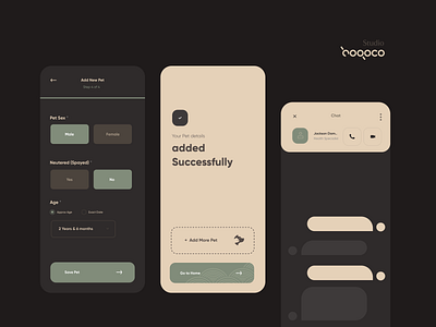 Pet Care Wireframe app design best design studio best design studio in india creative design agency design studio dhipu dhipu mathew hogoco hogoco design agency hogoco design studio interaction design mobile ux pet app pet care pet care app pet care ux pet ux user experience wireframes