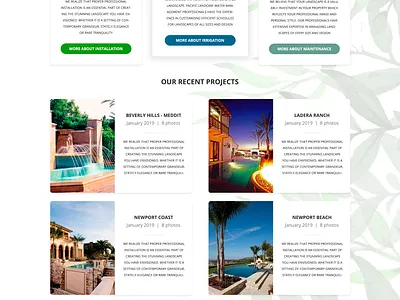 Lanscape corporate ux ui business graphic design prototype ui ux